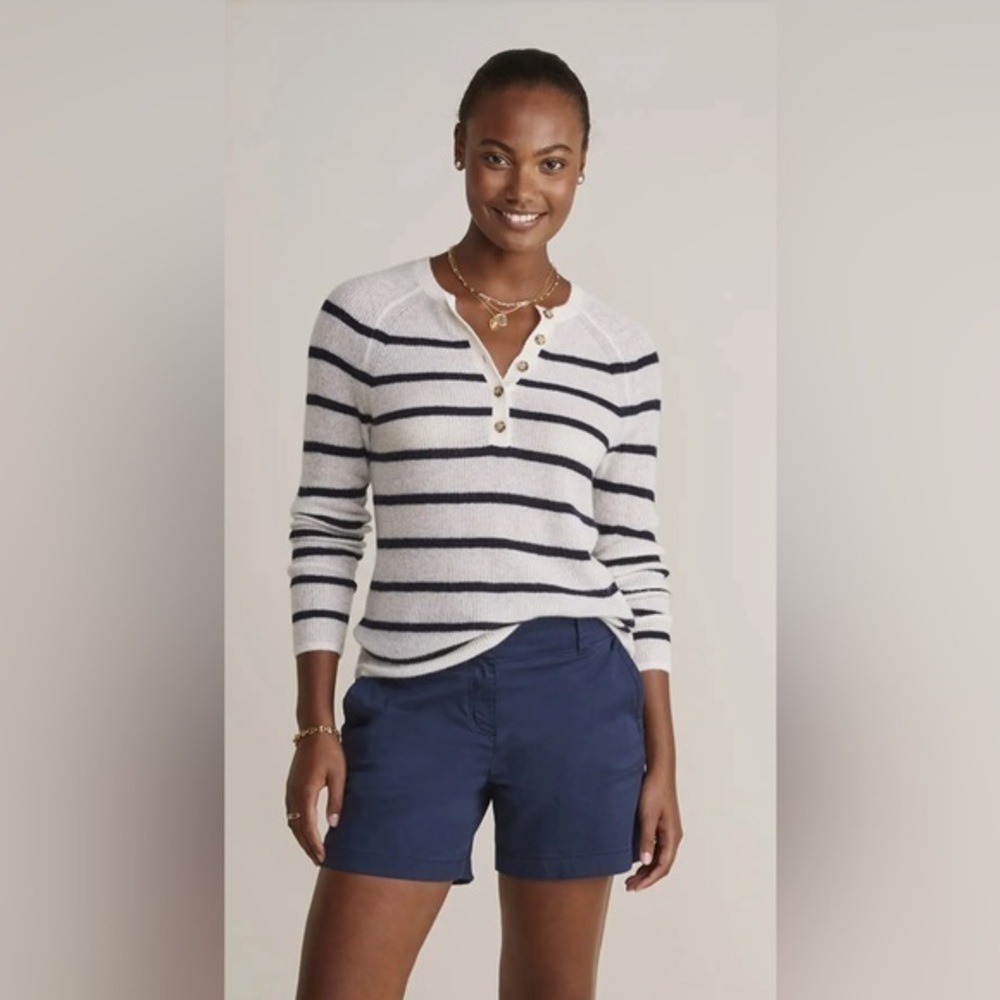 Vineyard Vine | Stripe Henley Sweater | Sold Out‎ Online | Women’s Size XXS